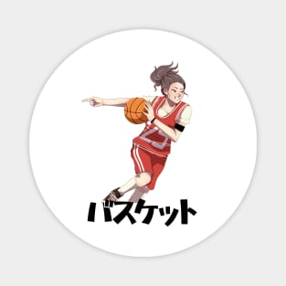 Women basketball players Magnet